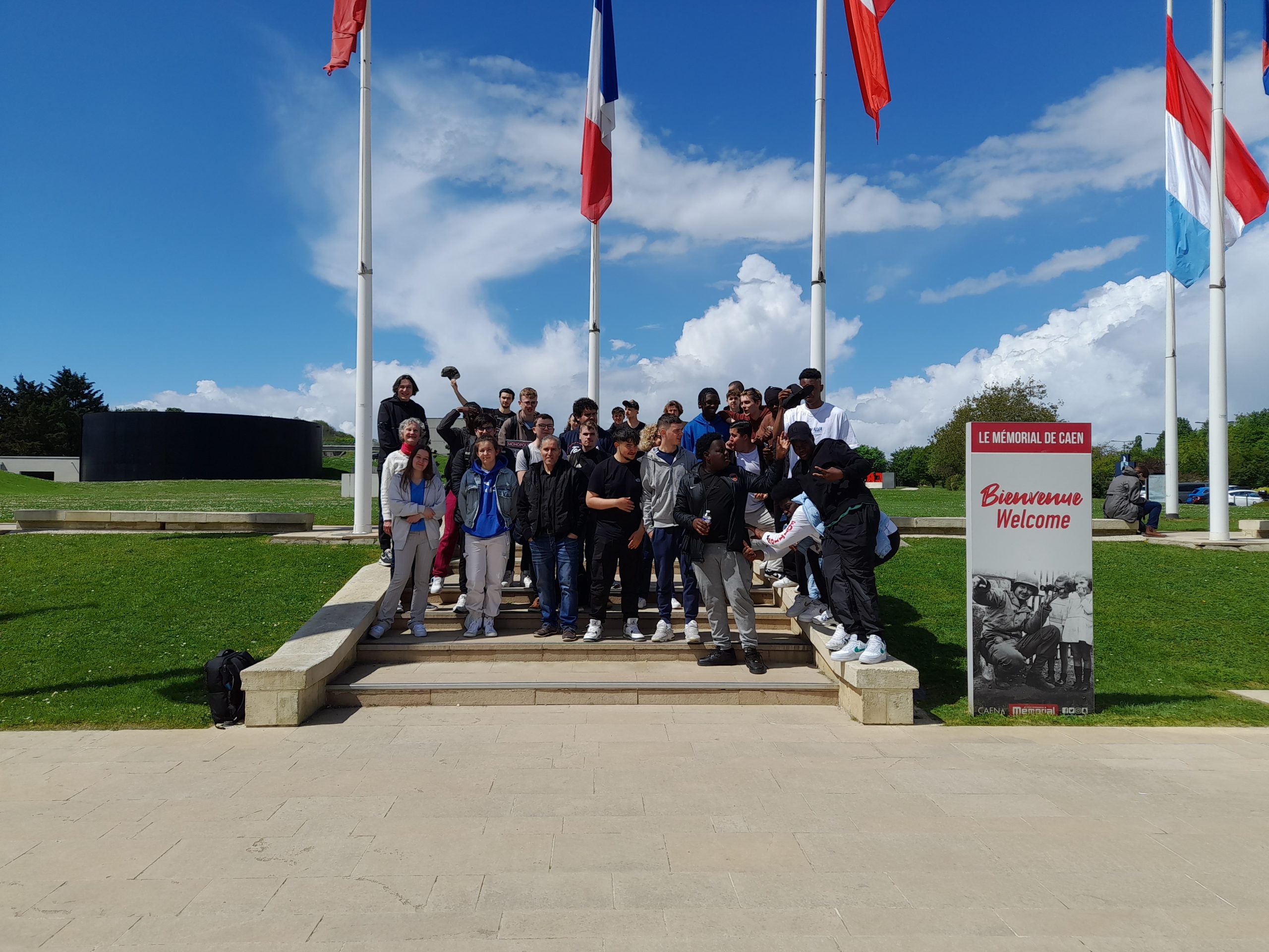 Memorial de Caen: les terminales en visite